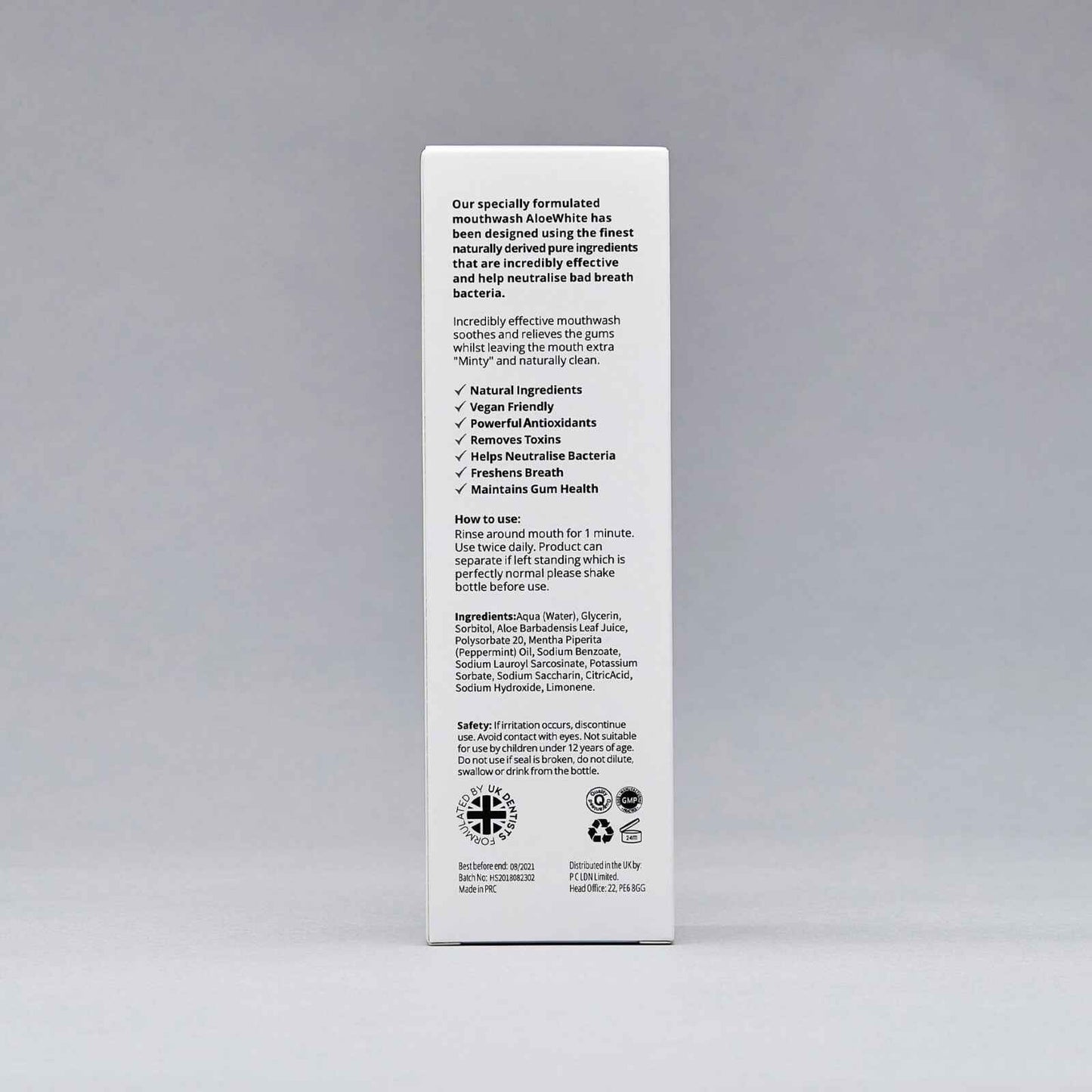 Aloewhite Mouthwash - Polished London