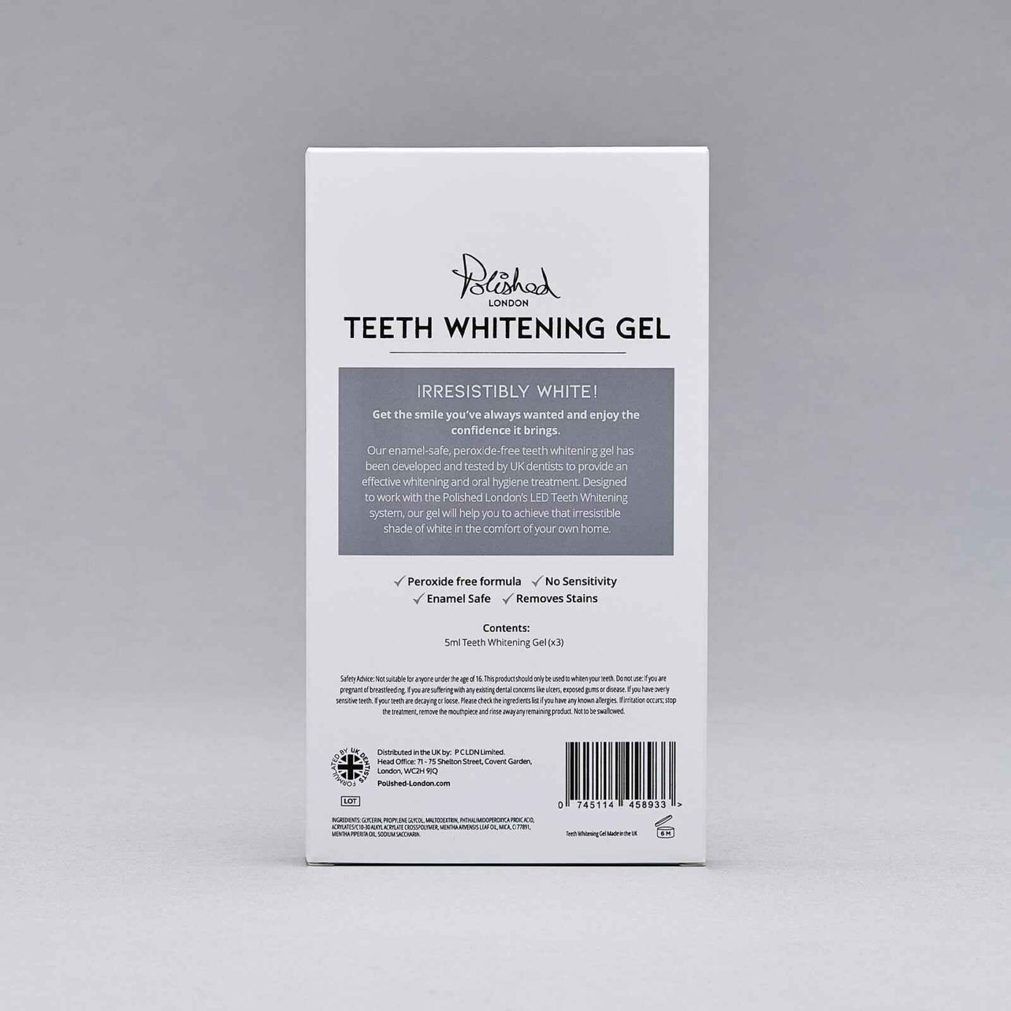 Teeth Whitening Kit / Gel Refills - Polished London