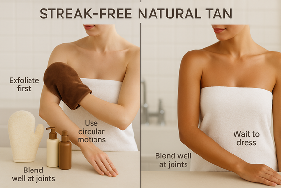 How to Fake a Natural Tan Without Streaks (feat. Vita Liberata)