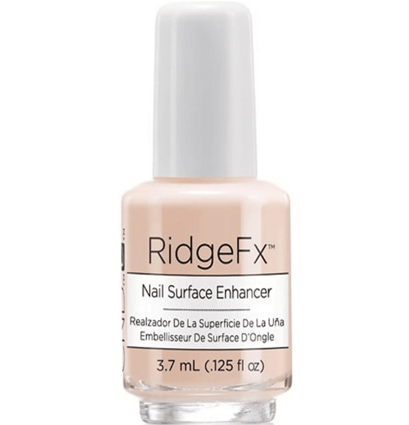 CND Ridge Fx – Nail Surface Enhancer & Base Coat
Make your nails look smooth, even, and ready for polish with CND Ridge Fx!

CND Ridge Fx is a base coat that fills in lines, bumps, and grooves on your nails to create a flawless surface. It helps your nail polish go on more smoothly and look even better. Great for anyone who wants a perfect manicure, even if your natural nails have ridges or imperfections.