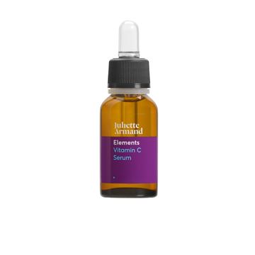 Juliette Armand Vitamin C Serum, designed to hydrate, protect, and brighten the skin. This antioxidant-rich formula boosts collagen production, reduces wrinkles, and evens skin tone, helping to fight aging and environmental damage. Perfect for all skin types, this serum revitalizes and restores a radiant glow.