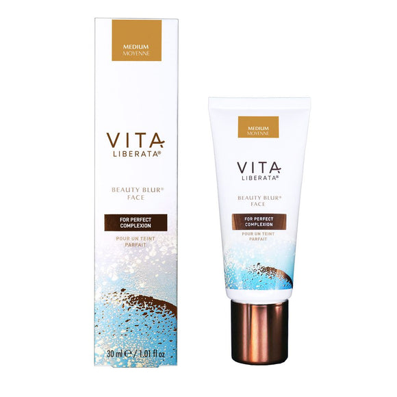 Beauty Blur in Medium gives your skin an instant luminous tint while working over time to build a natural-looking tan.