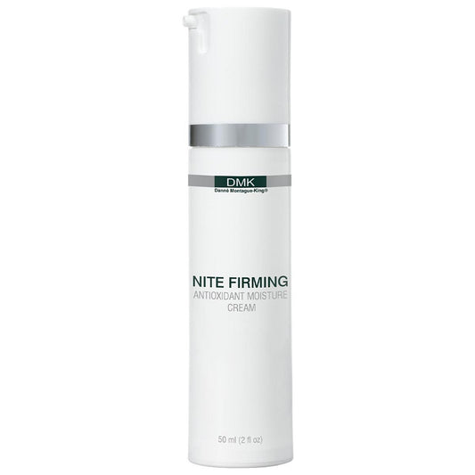 DMK Nite Firming Antioxidant Moisture Cream bottle on a white background