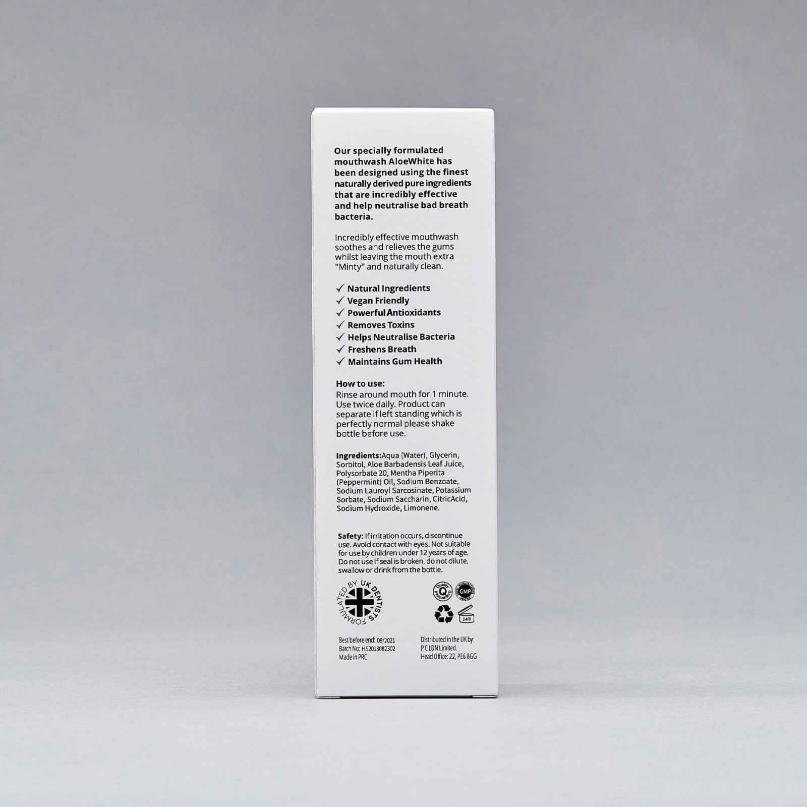 Aloewhite Mouthwash - Polished London