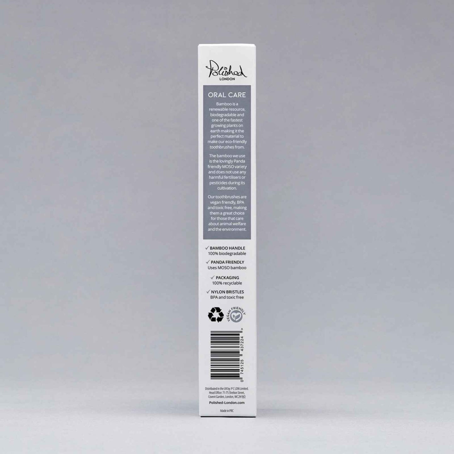 Bamboo Toothbrush - Polished London