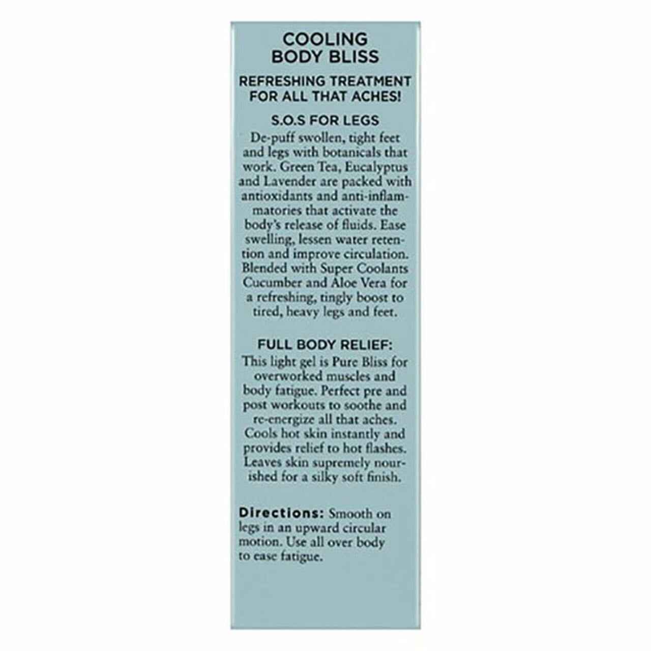 Cooling Body Bliss Lotion - Basq NYC