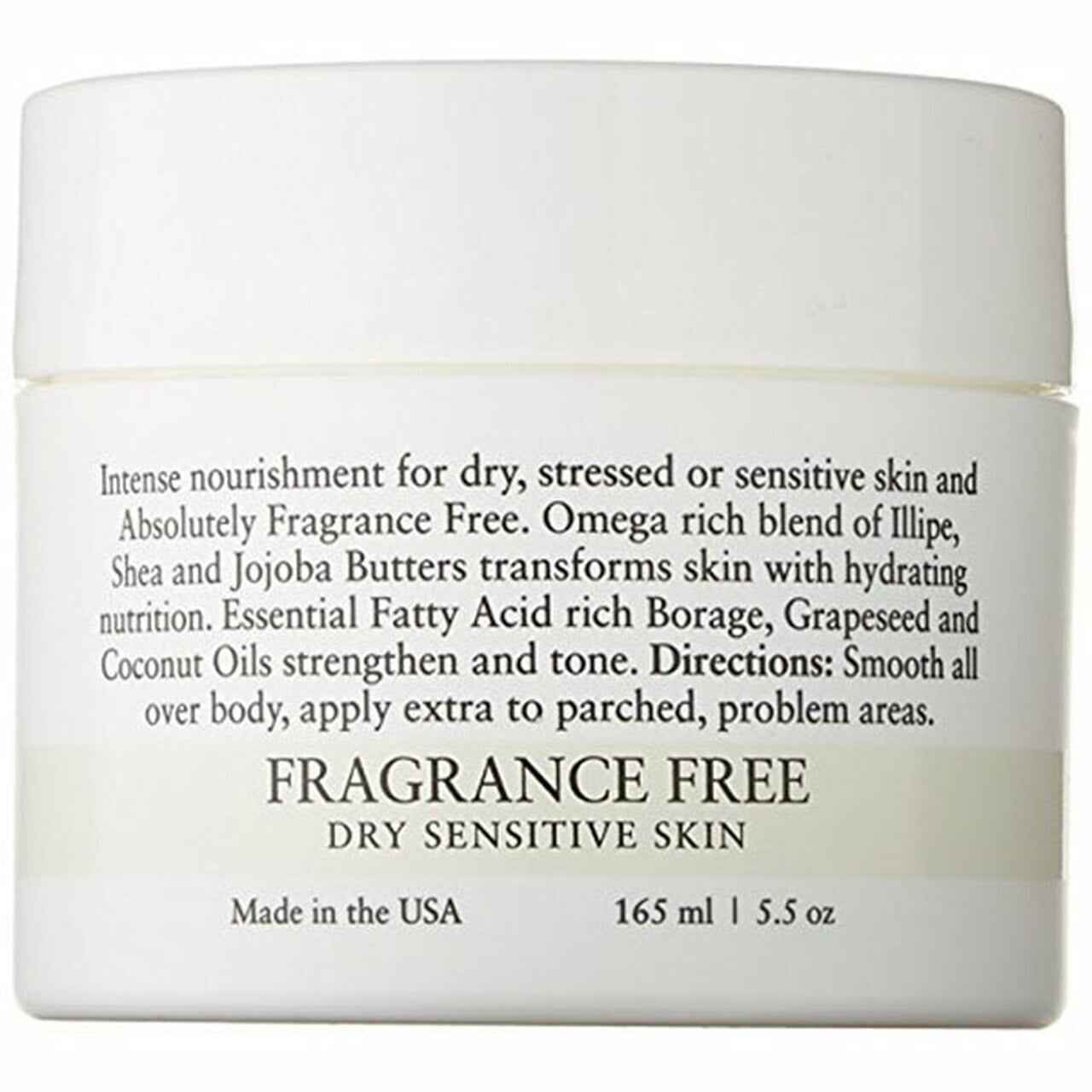 Mega Moisture Butter - Basq NYC Fragrance Free