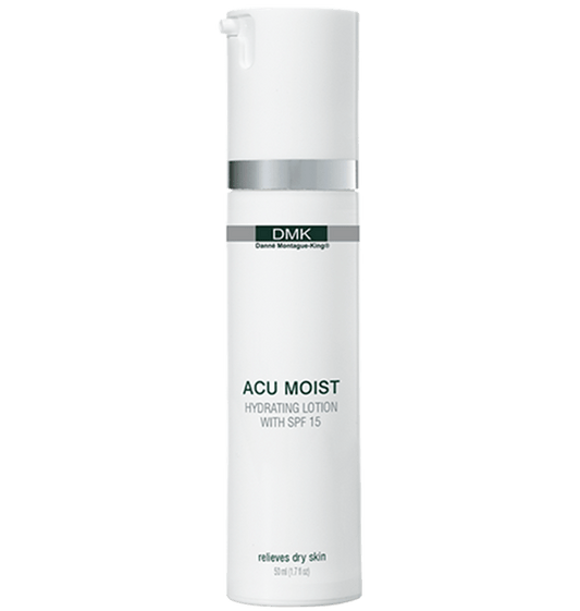 Stay hydrated, soothed, and shine-free with DMK Acu-Moist—the perfect moisturizer for oily, acne-prone skin.