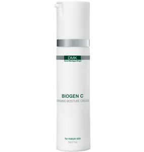 DMK Biogen C Cream
✔ Firms & Lifts – Collagen-boosting ingredients tighten and tone for a firmer complexion.

✔ Deep Hydration – Binds moisture to skin cells, plumping fine lines and smoothing wrinkles.

✔ Strengthens Capillaries – Calms redness and irritation while reinforcing fragile blood vessels.