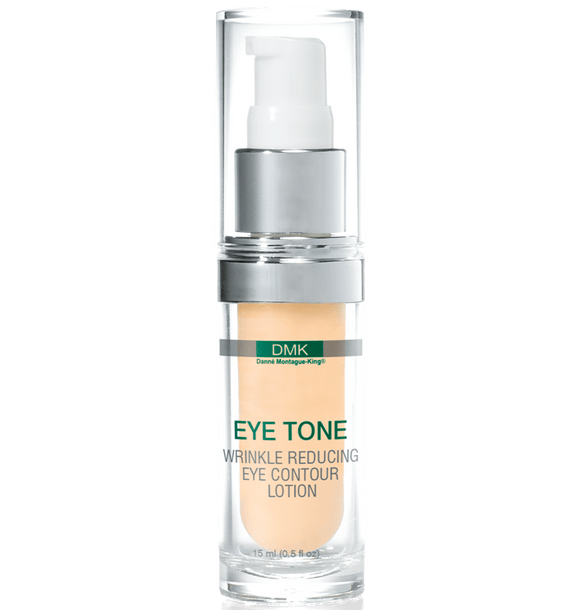 DMK Eye Tone Cream
✔ Firms & Lifts – Visibly tightens and smooths the eye and neck area for a rejuvenated, lifted look.

✔ Reduces Wrinkles & Fine Lines – Encourages skin renewal, helping to soften signs of aging.