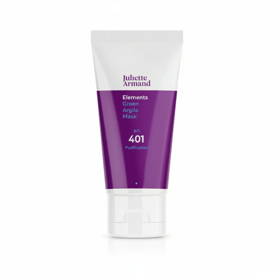 Tube of Juliete Armand Green argile mask on a white background