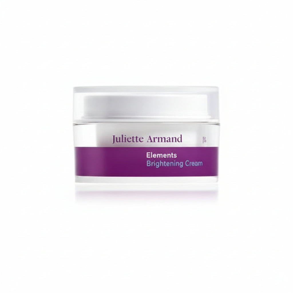 Jar of Juliete Armand Elements Brightening Cream on a white background