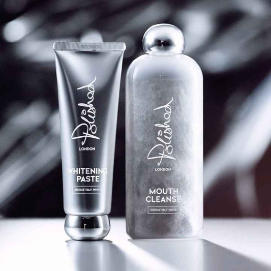 Whitening Paste & Mouth Cleanse Set - Polished London